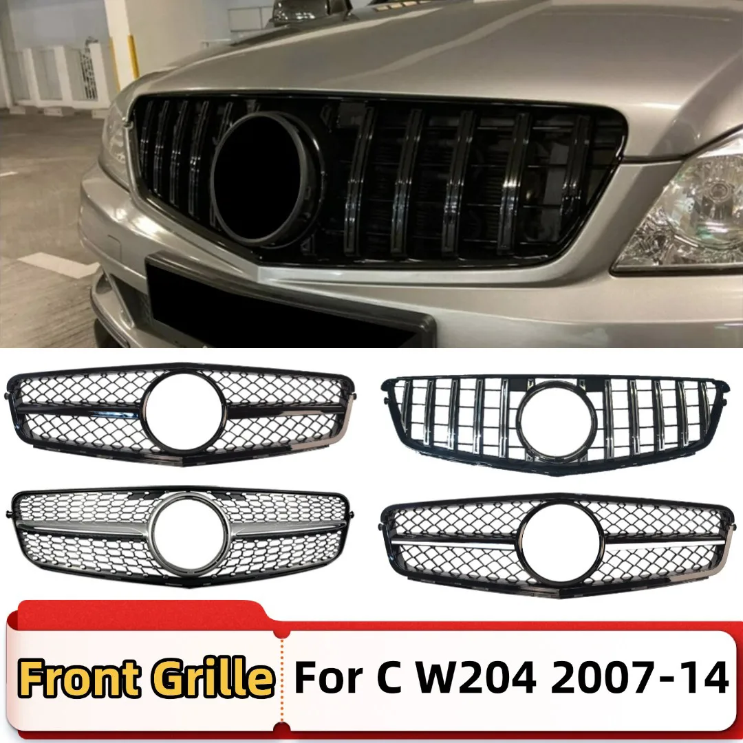 For Mercedes Benz C W204 2007-2014 GT Stars Front Bumper Grille Mask Grill Grid Inlet Tuning Accessories Body Kit Glossy Black
For Mercedes Benz C W204 2007-2014 GT Stars Front Bumper Grille Mask Grill Grid Inlet Tuning Accessories Body Kit Glossy Black