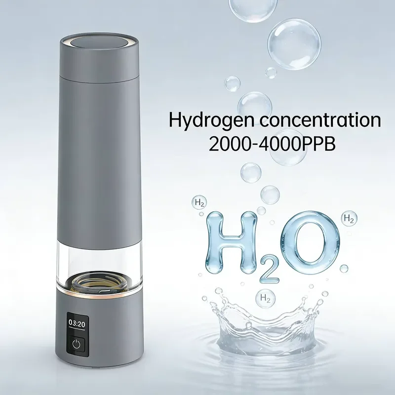 High Quality Portable 270ML Water Cup with Type-C Charging for 2000ppb and 4000ppb Water Generators Ionizer
High Quality Portable 270ML Water Cup with Type-C Charging for 2000ppb and 4000ppb Water Generators Ionizer