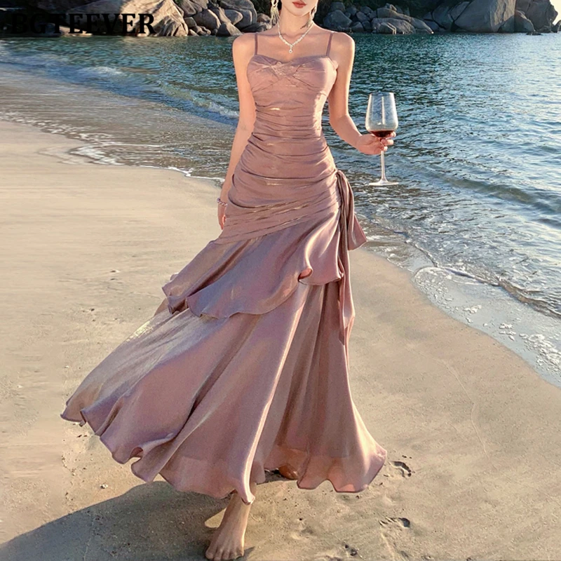 BGTEEVER Spring Summer Fashion Ladies Sleeveless Package Hip Dress Elegant Women Spaghetti Strap Bodycon Party Dress
BGTEEVER Spring Summer Fashion Ladies Sleeveless Package Hip Dress Elegant Women Spaghetti Strap Bodycon Party Dress