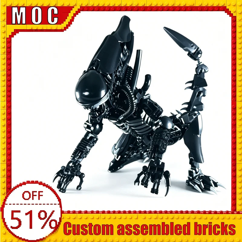 NEW 364PCS Character‑Technology Sci Fi Hero Creature MOC Model Building Blocks DIY Assembly Educational Learning Christmas Gift
NEW 364PCS Character‑Technology Sci Fi Hero Creature MOC Model Building Blocks DIY Assembly Educational Learning Christmas Gift