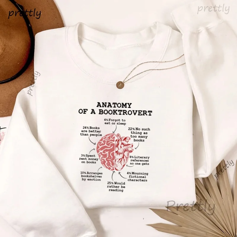 Толстовка Booktrovert для любителей книг, толстовка с круглым вырезом для чтения книжного червя, забавный пуловер для книг, толстовки с длинными рукавами, одежда
Толстовка Booktrovert для любителей книг, толстовка с круглым вырезом для чтения книжного червя, забавный пуловер для книг, толстовки с длинными рукавами, одежда