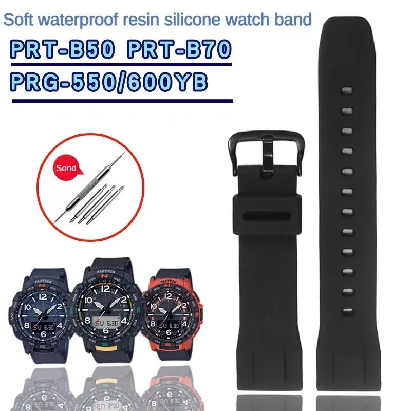 Waterproof Silicone Strap Substitute PRT-B50/B70 PRG-600/650Y Series Men's And Women's Straight Interface Nylon Watchband 24mm
Waterproof Silicone Strap Substitute PRT-B50/B70 PRG-600/650Y Series Men's And Women's Straight Interface Nylon Watchband 24mm
