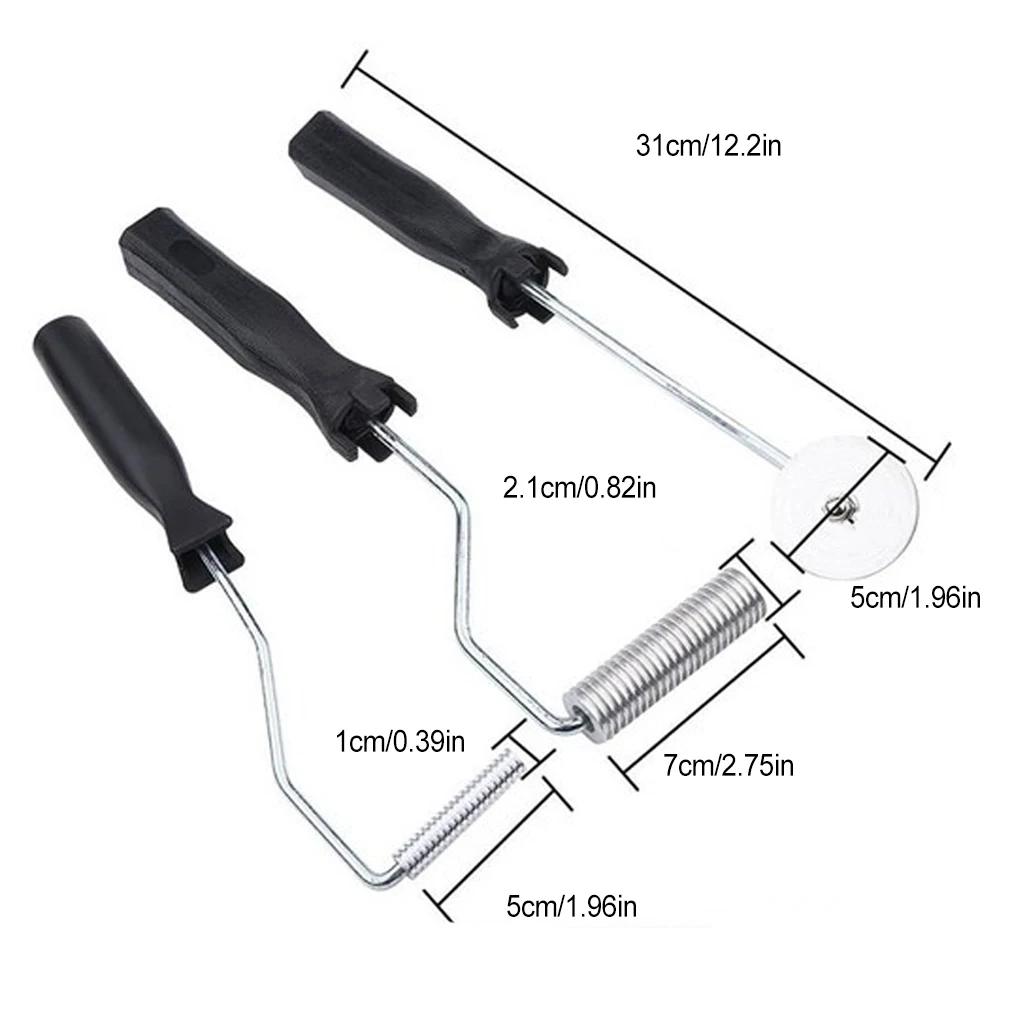 3PCS Fiberglass Roller Kit Bubble Paddle Tool Laminating Roller Kit
3PCS Fiberglass Roller Kit Bubble Paddle Tool Laminating Roller Kit