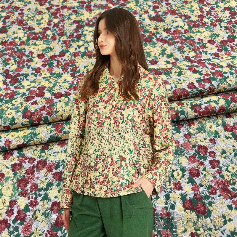 Ткань жаккардовая в деревенском стиле с мелким цветочным узором, окрашенная в массе, плотная, для осенне-зимних ветрозащитных курток, костюмов, брюк, одежды, для шитья своими руками
Ткань жаккардовая в деревенском стиле с мелким цветочным узором, окрашенная в массе, плотная, для осенне-зимних ветрозащитных курток, костюмов, брюк, одежды, для шитья своими руками