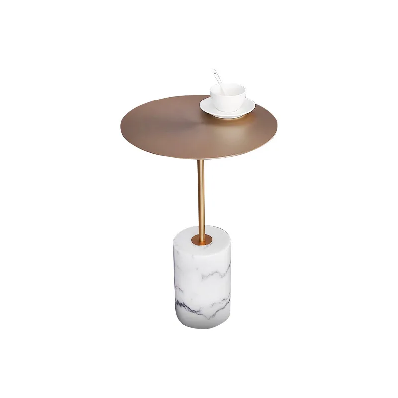 Coffee table living room high-end balcony exquisite small tea table stainless steel gold-plated edge table modern simple marble
Coffee table living room high-end balcony exquisite small tea table stainless steel gold-plated edge table modern simple marble