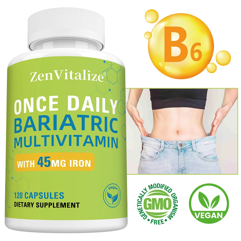 Daily Multivitamin - Contains Vitamins A, C, D, E, Cardiovascular and Bone Health - 120 Capsules
Daily Multivitamin - Contains Vitamins A, C, D, E, Cardiovascular and Bone Health - 120 Capsules