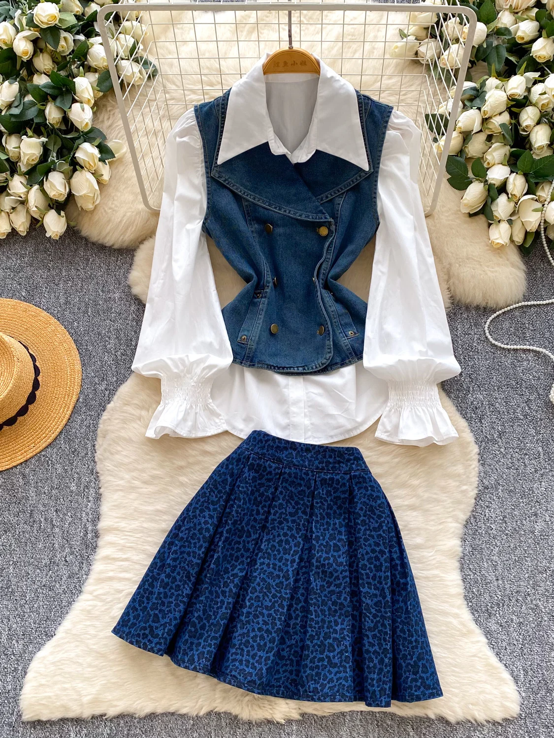 Антивозрастной синий жилет irt с высокой талией, утягивающая юбка-миди, комплект из двух предметов, женский модный осенне-зимний новый Sle French Sle
Антивозрастной синий жилет irt с высокой талией, утягивающая юбка-миди, комплект из двух предметов, женский модный осенне-зимний новый Sle French Sle