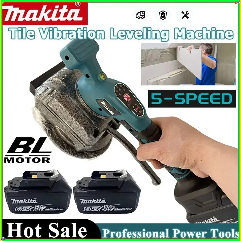 Вибрационный плиткоукладчик Makita с регулировкой, высокой производительностью для укладки на стену и пол, инструмент для домашнего ремонта, работает от аккумулятора Makita
Вибрационный плиткоукладчик Makita с регулировкой, высокой производительностью для укладки на стену и пол, инструмент для домашнего ремонта, работает от аккумулятора Makita