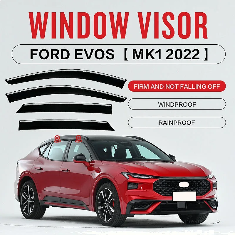 For FORD EVOS 2022 Car Window Visor Rain Sun Shade Side Window Deflector Awning Auto Accessories
For FORD EVOS 2022 Car Window Visor Rain Sun Shade Side Window Deflector Awning Auto Accessories