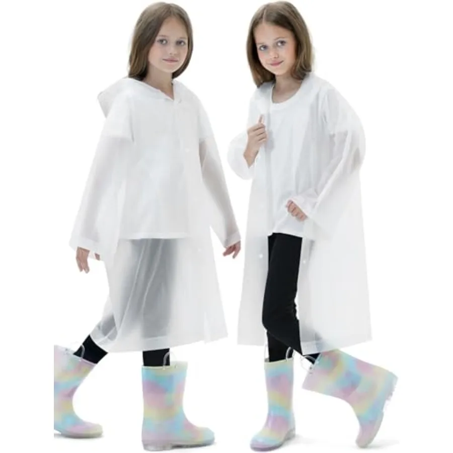 2 Pack Reusable Waterproof Raincoat EVA Emergency Rain Ponchos One Size Rain Jacket for,Boys and Girls
2 Pack Reusable Waterproof Raincoat EVA Emergency Rain Ponchos One Size Rain Jacket for,Boys and Girls