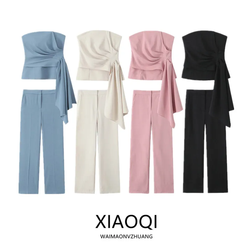 Fall 2024 New Women's Faion Pleated Tie Waist Svel Brtte Sle Top Ele Versatile Sli Trendy
Fall 2024 New Women's Faion Pleated Tie Waist Svel Brtte Sle Top Ele Versatile Sli Trendy