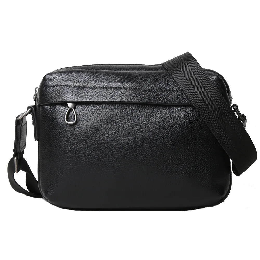 New Arrival Top Layer Cowhide Men Crossbody Bag Large Capacity Fashion Horizontal Real Leather Single Shoulder Bag
New Arrival Top Layer Cowhide Men Crossbody Bag Large Capacity Fashion Horizontal Real Leather Single Shoulder Bag