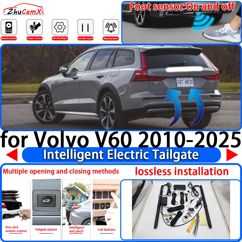 ZhuCamX for Volvo V60 2010-2025 OEM Power Liftgate Trunk Electric Suction Tailgate Intelligent Tail Gate Lift Strut System
ZhuCamX for Volvo V60 2010-2025 OEM Power Liftgate Trunk Electric Suction Tailgate Intelligent Tail Gate Lift Strut System