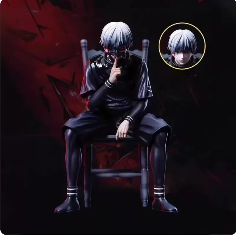 18 см GK Tokyo Ghoul Канеки Кен с креслом, версия BW, сидячая, коллекционная фигурка из ПВХ, игрушка, модель для игр, китайское аниме
18 см GK Tokyo Ghoul Канеки Кен с креслом, версия BW, сидячая, коллекционная фигурка из ПВХ, игрушка, модель для игр, китайское аниме