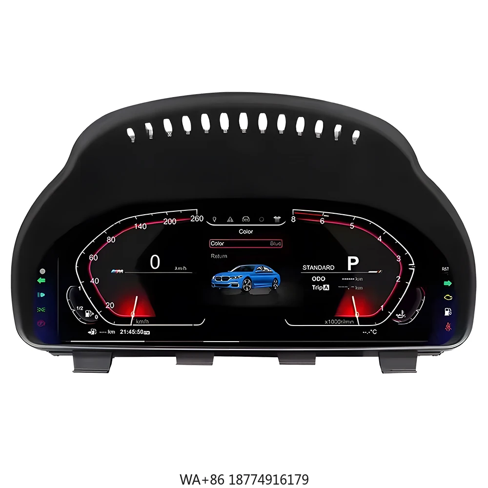 Дисплей приборной панели, цифровой кластерный спидометр для X3 X4 X5 X6 5Series 6Series 7Series F10 F25 F26 F07 F15 F16
Дисплей приборной панели, цифровой кластерный спидометр для X3 X4 X5 X6 5Series 6Series 7Series F10 F25 F26 F07 F15 F16