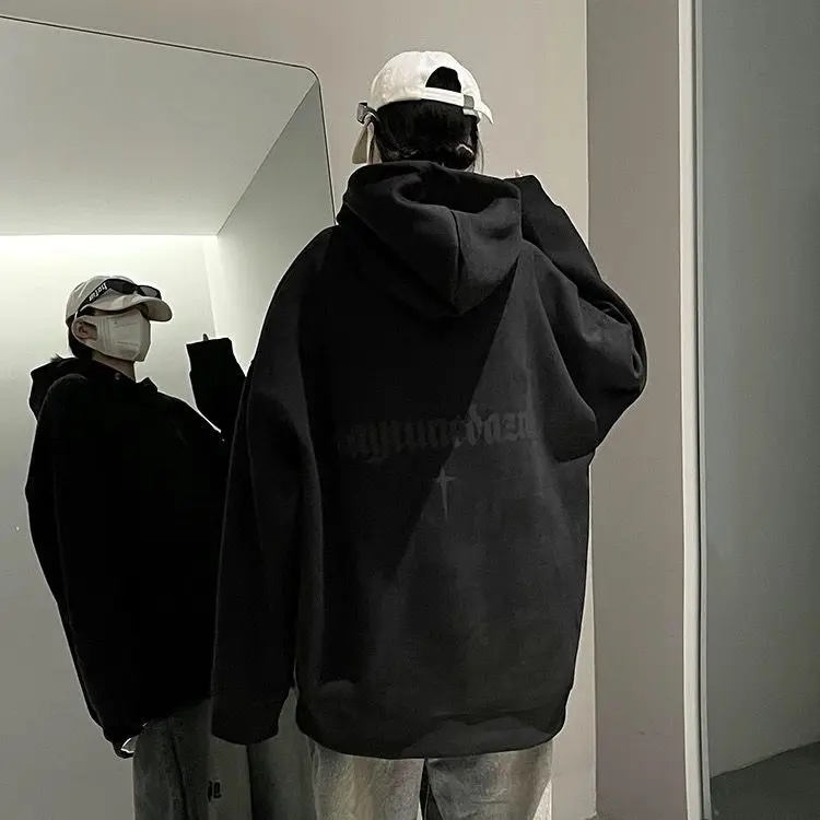 Autumn Heavy Thick Loose Hooded Imitation Suede Pullover American Retro Trendy Brand Jacket Men and Women Couple Sweatshirt y2k
Autumn Heavy Thick Loose Hooded Imitation Suede Pullover American Retro Trendy Brand Jacket Men and Women Couple Sweatshirt y2k