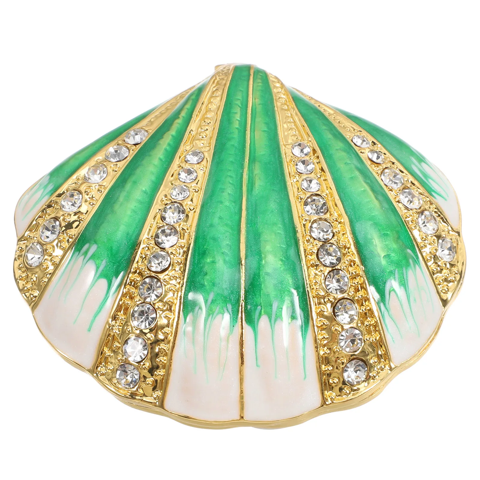 Compact Jewelry Box Green Travel Case Ring Tray ganizer for Women Trinket Box Retro Sea Shell Design Dust Proof Storage Solution
Compact Jewelry Box Green Travel Case Ring Tray ganizer for Women Trinket Box Retro Sea Shell Design Dust Proof Storage Solution