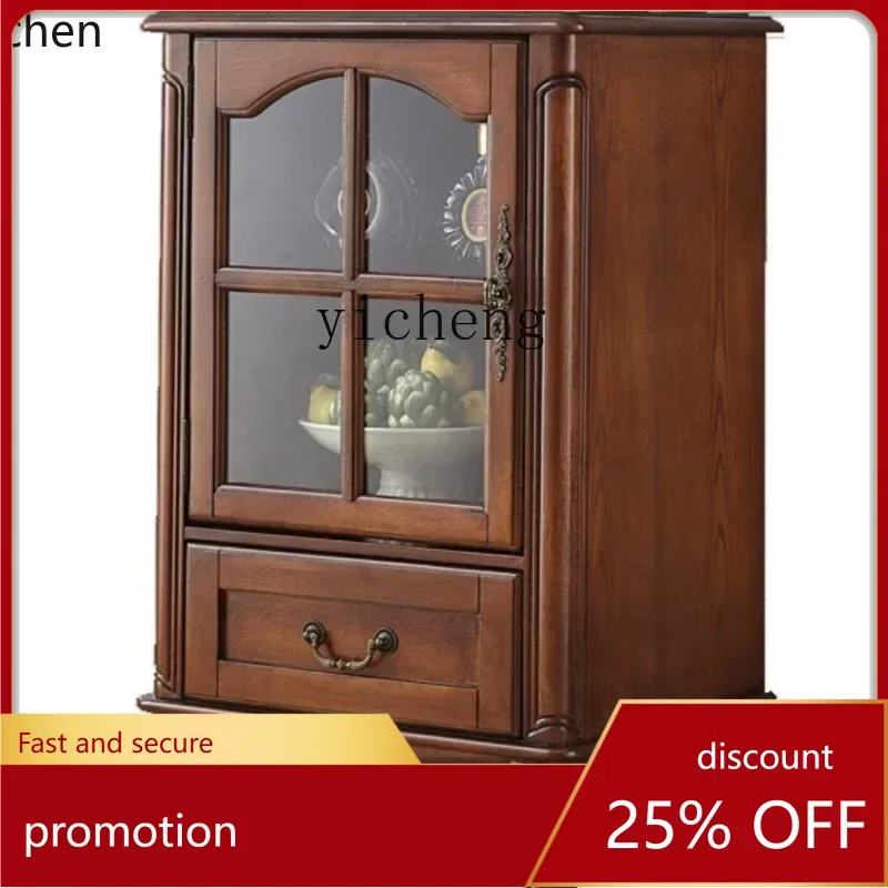 Винный шкаф из массива дерева YFY, американского производства, для гостиной, с стеклянными дверцами, простой чайный шкаф-витрина.
Винный шкаф из массива дерева YFY, американского производства, для гостиной, с стеклянными дверцами, простой чайный шкаф-витрина.