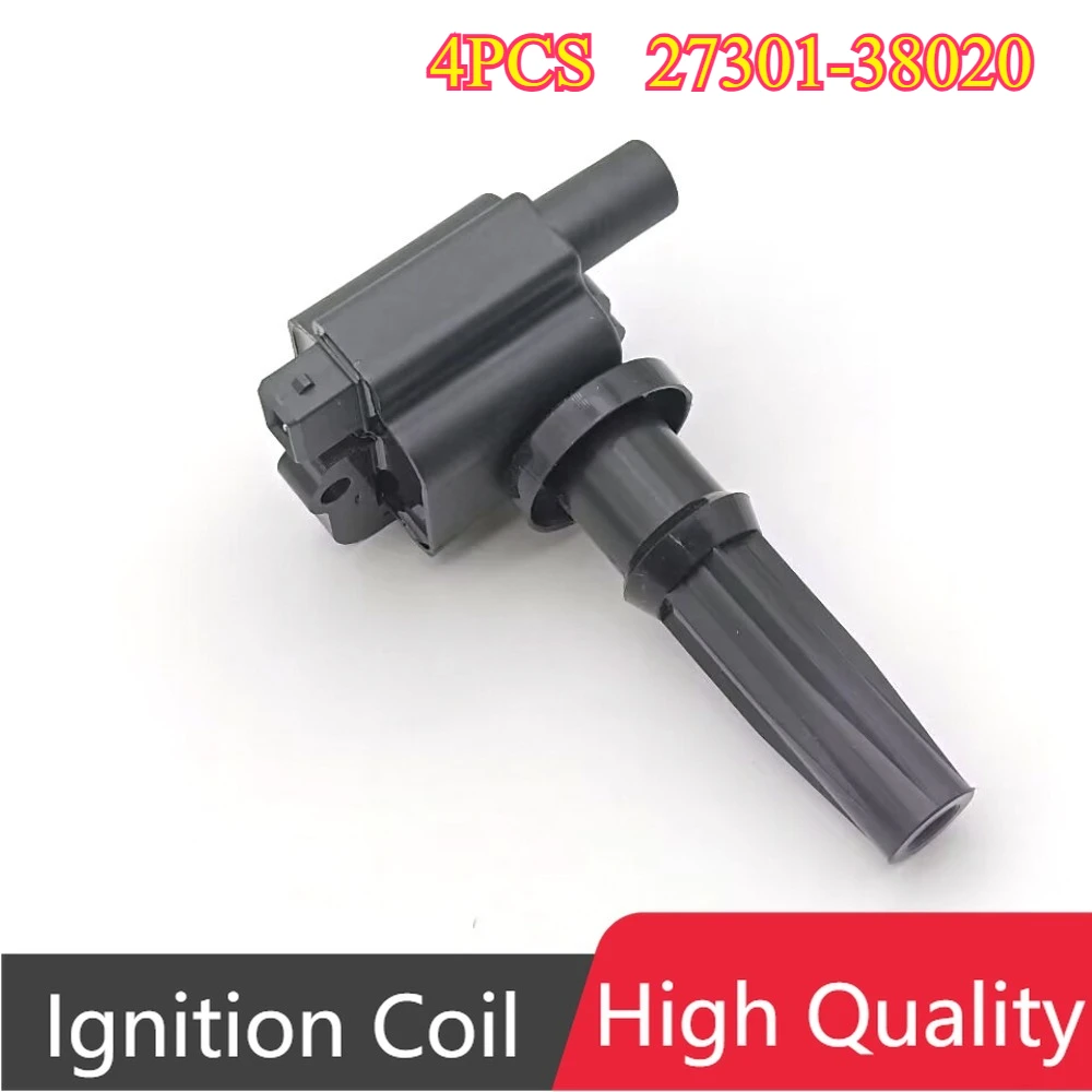 4Pcs 27301-38020 2730138020 UF-285 UF285 Ignition Coils For Hyundai Sonata Santa Fe Kia Optima Magentis 2.4L 1999-2006
4Pcs 27301-38020 2730138020 UF-285 UF285 Ignition Coils For Hyundai Sonata Santa Fe Kia Optima Magentis 2.4L 1999-2006