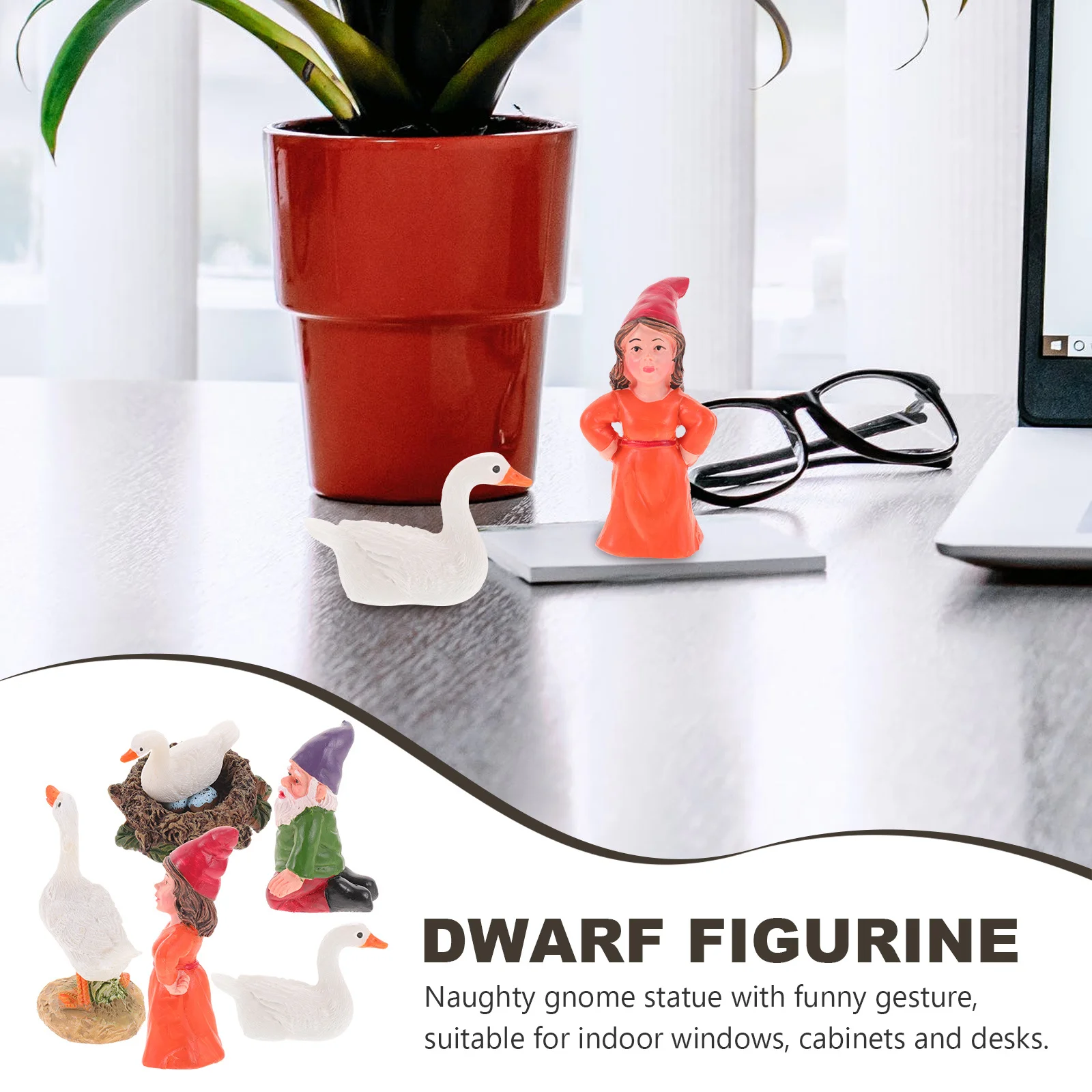 1 Set White Beard Gnome Ornament Resin Garden Statue Funny Gesture Indoor Outdoor Yard Decor Lawn Sculpture Gnome Ornament
1 Set White Beard Gnome Ornament Resin Garden Statue Funny Gesture Indoor Outdoor Yard Decor Lawn Sculpture Gnome Ornament