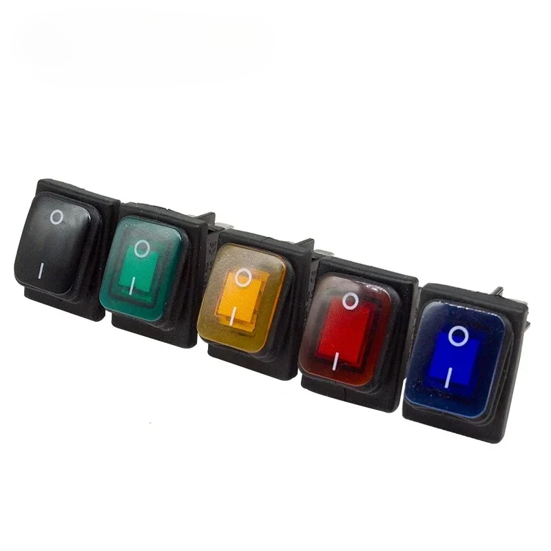 KCD4 12v 220v 30A Heavy Duty Waterproof Toggle Switch Illuminated Latching 4 Pin On Off Rocker Switch
KCD4 12v 220v 30A Heavy Duty Waterproof Toggle Switch Illuminated Latching 4 Pin On Off Rocker Switch