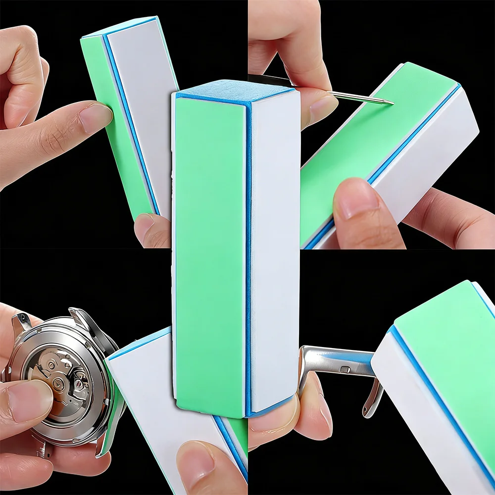1/2pcs Polishing Files Nail Watch Cleaner Rod Wrist Watchmaking Repair Sponge Cleaning Tool Parts Rod 4 Sides 1000/4000 Mesh
1/2pcs Polishing Files Nail Watch Cleaner Rod Wrist Watchmaking Repair Sponge Cleaning Tool Parts Rod 4 Sides 1000/4000 Mesh