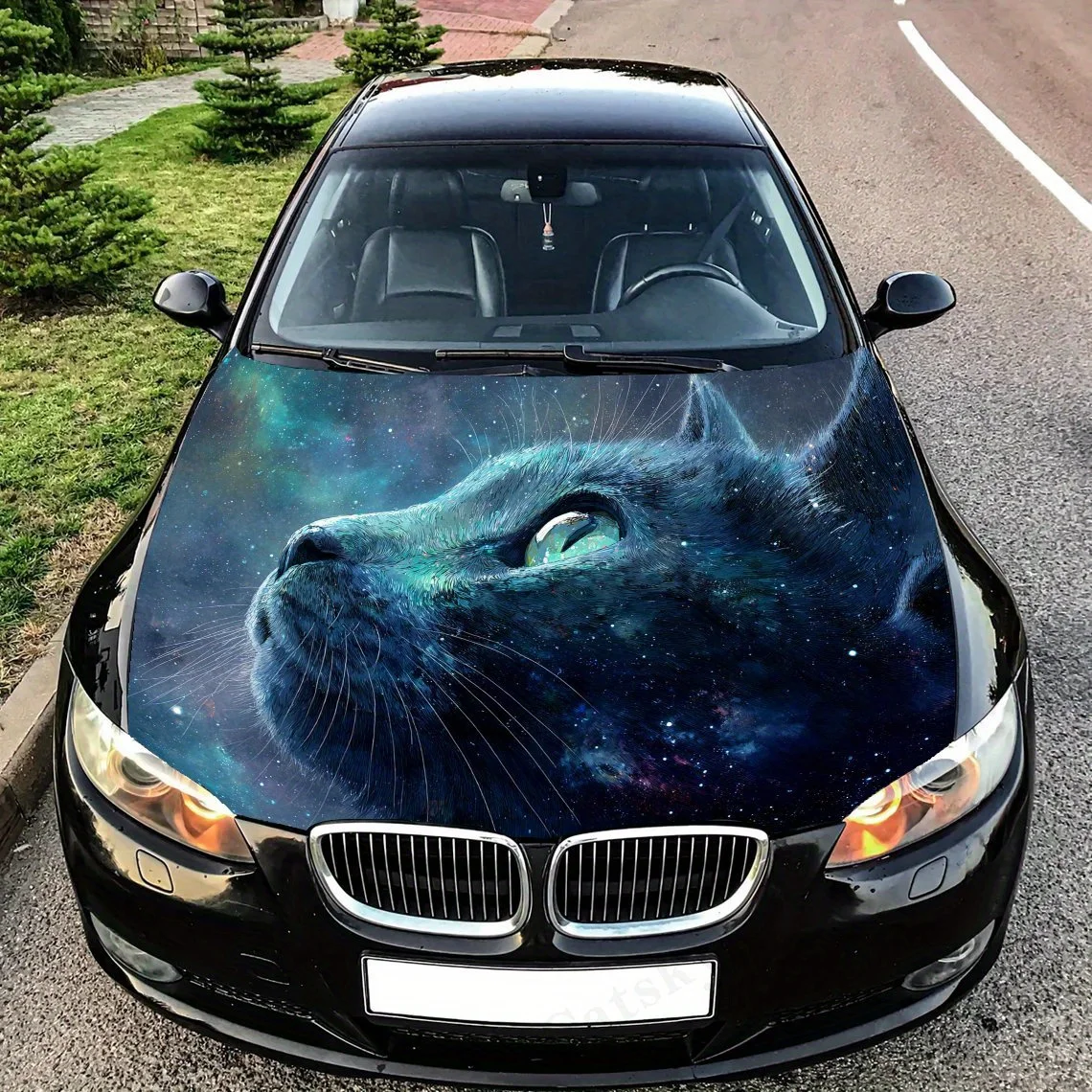 Cat with Cosmic Background Car Hood Decal Sticker - Durable Vinyl Wrap, Splash-Resistant & Easy Removal, Fit For All Cars - Auto
Cat with Cosmic Background Car Hood Decal Sticker - Durable Vinyl Wrap, Splash-Resistant & Easy Removal, Fit For All Cars - Auto