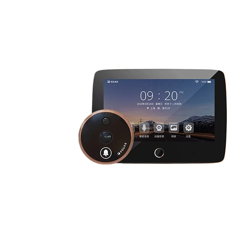 *Smart S1max electronic cat eye camera anti-theft door video doorbell home WIFI monitoring
*Smart S1max electronic cat eye camera anti-theft door video doorbell home WIFI monitoring