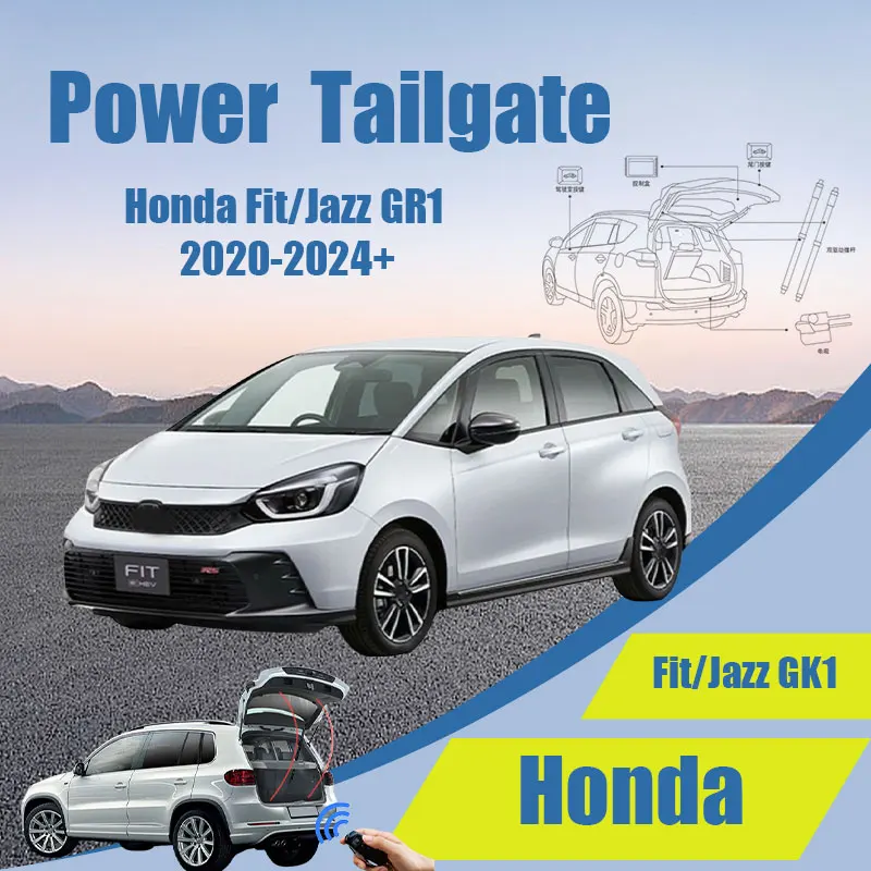 For Honda Fit/Jazz GR1 2020-2024+ Car Electric Tailgate Modified Auto Intelligent Power Operated Trunk Automatic Lifting Door
For Honda Fit/Jazz GR1 2020-2024+ Car Electric Tailgate Modified Auto Intelligent Power Operated Trunk Automatic Lifting Door