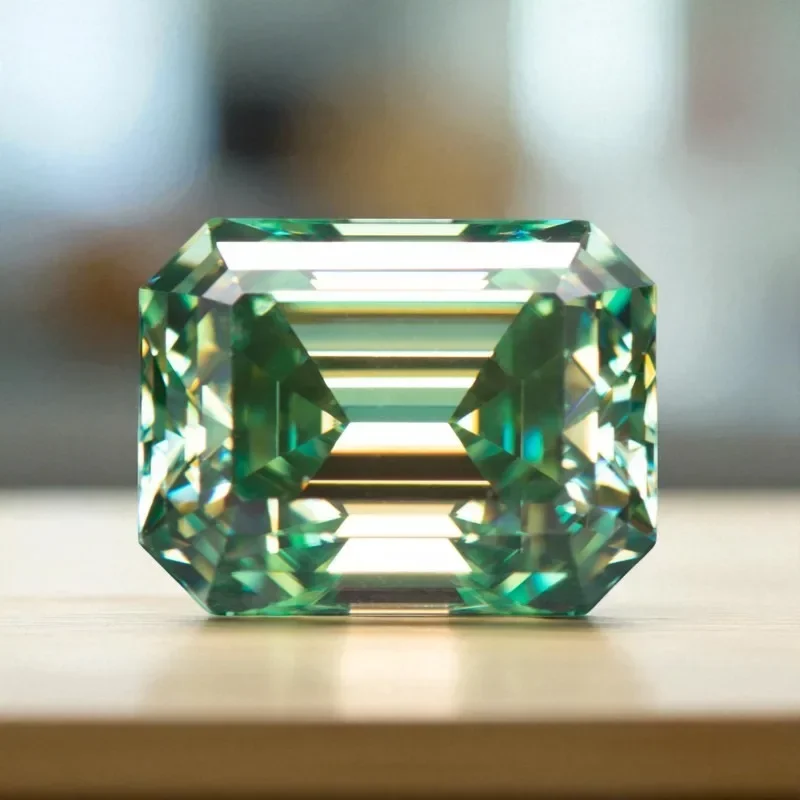Moissanite Emerald Cut Primary Color Yellow Green Gemstone DIY Charms Ring Necklace Earrings Main Materials with Certificate
Moissanite Emerald Cut Primary Color Yellow Green Gemstone DIY Charms Ring Necklace Earrings Main Materials with Certificate
