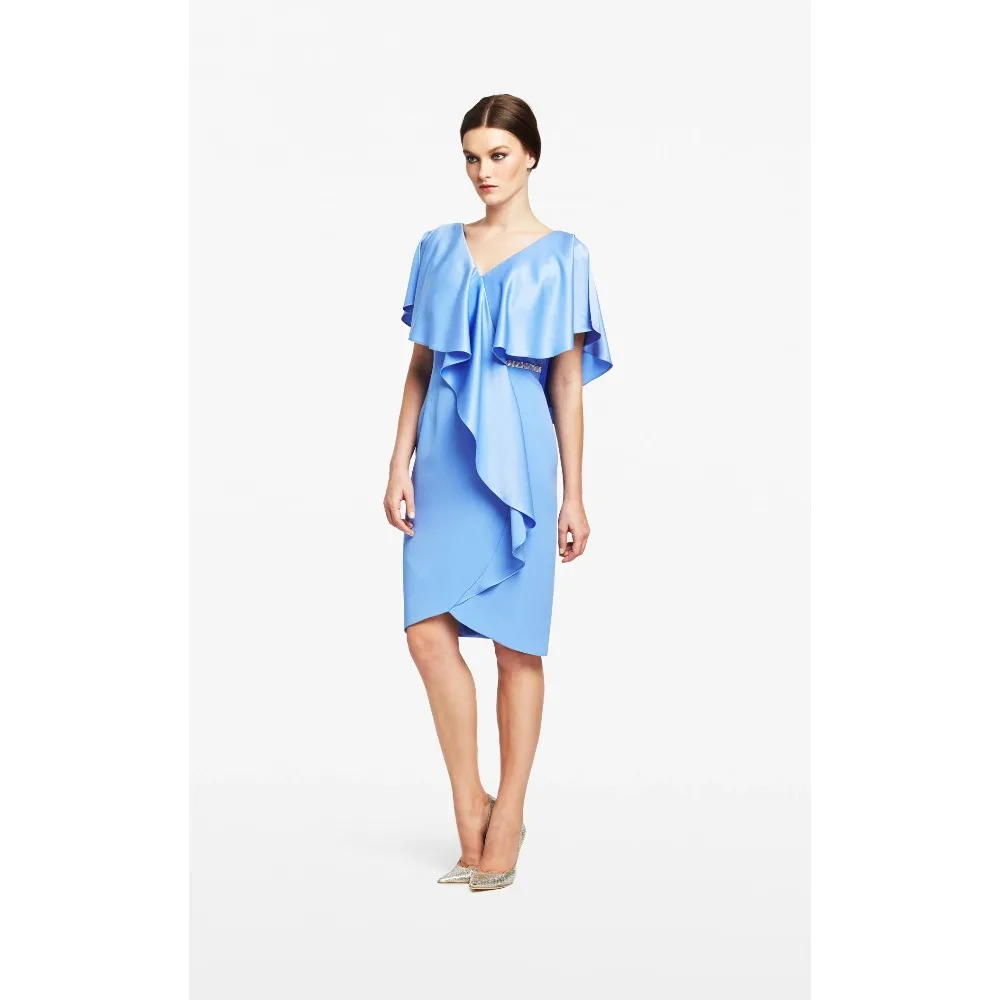 Customized Sky Blue Mother of Birde Dresses 2026 for Weddings Women Satin Elegant Evening Dress V Neck Ruched Formal Party Gown
Customized Sky Blue Mother of Birde Dresses 2026 for Weddings Women Satin Elegant Evening Dress V Neck Ruched Formal Party Gown