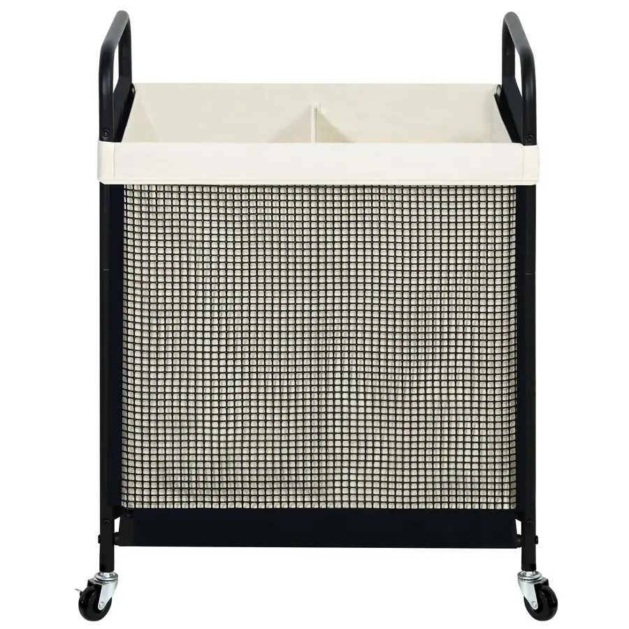 Laundry Hamper 2 Section, 100L Rolling Laundry Sorter Cart with Removable and Washable Liner Bag, Clothes Hamper with Wheels and
Laundry Hamper 2 Section, 100L Rolling Laundry Sorter Cart with Removable and Washable Liner Bag, Clothes Hamper with Wheels and