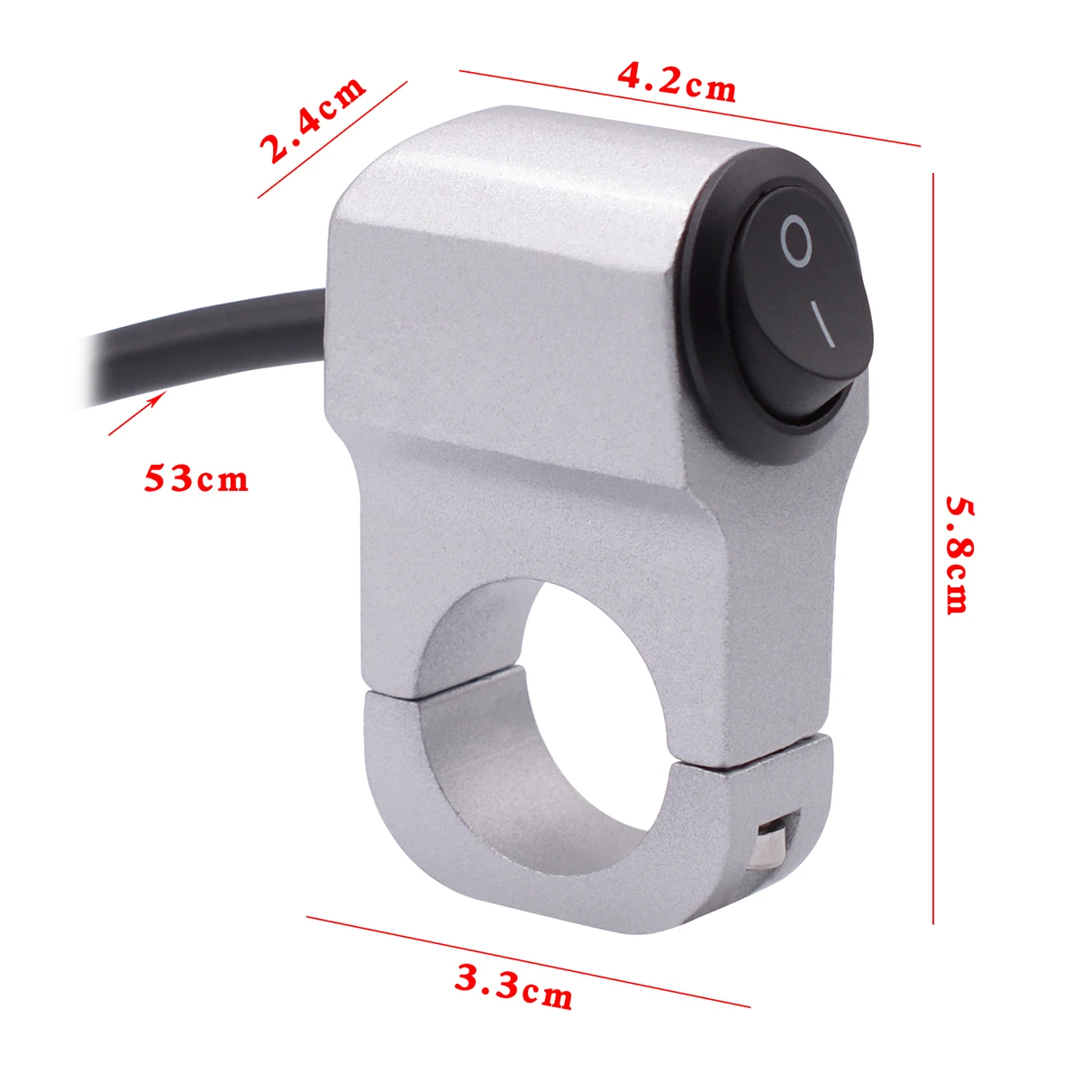 Motorcycle Waterproof 50cm Copper Wires H Mount ON OFF Headlight Suitable ATV Tricycle Motorcycle H Switch 22mm
Motorcycle Waterproof 50cm Copper Wires H Mount ON OFF Headlight Suitable ATV Tricycle Motorcycle H Switch 22mm