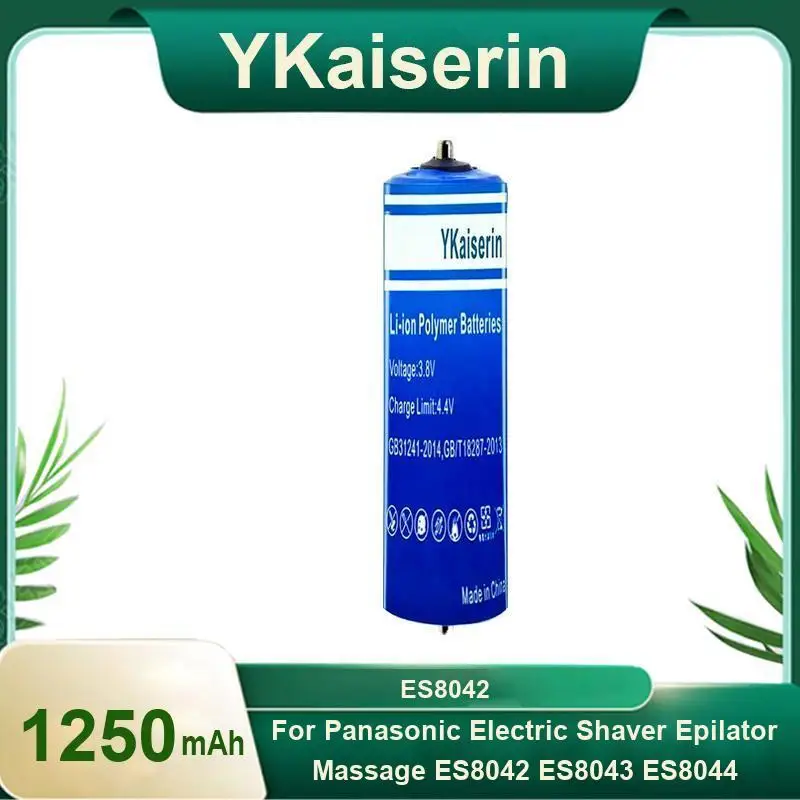 Electric Shaver /Epilator/Massager Battery 1250Mah For Panasonic Epilator Massage ES8042 ES8043 ES8044 ES8048
Electric Shaver /Epilator/Massager Battery 1250Mah For Panasonic Epilator Massage ES8042 ES8043 ES8044 ES8048