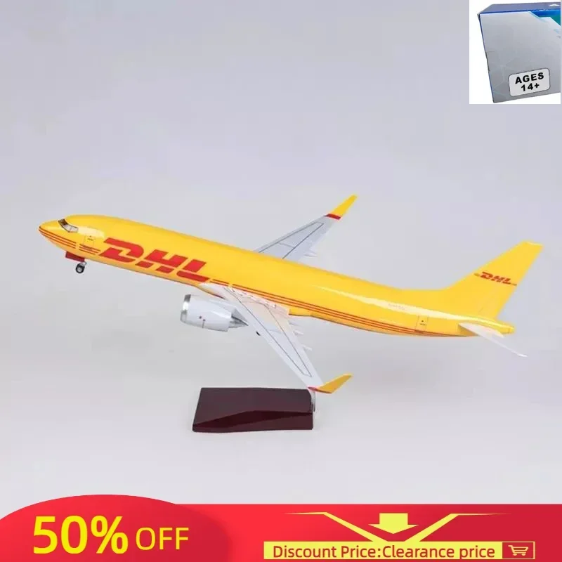 48 см, масштаб 1:85 B737, модель DHL Express Airlines с базовыми шасси, самолет из сплава, полимерный самолет, коллекционная коллекция дисплеев
48 см, масштаб 1:85 B737, модель DHL Express Airlines с базовыми шасси, самолет из сплава, полимерный самолет, коллекционная коллекция дисплеев