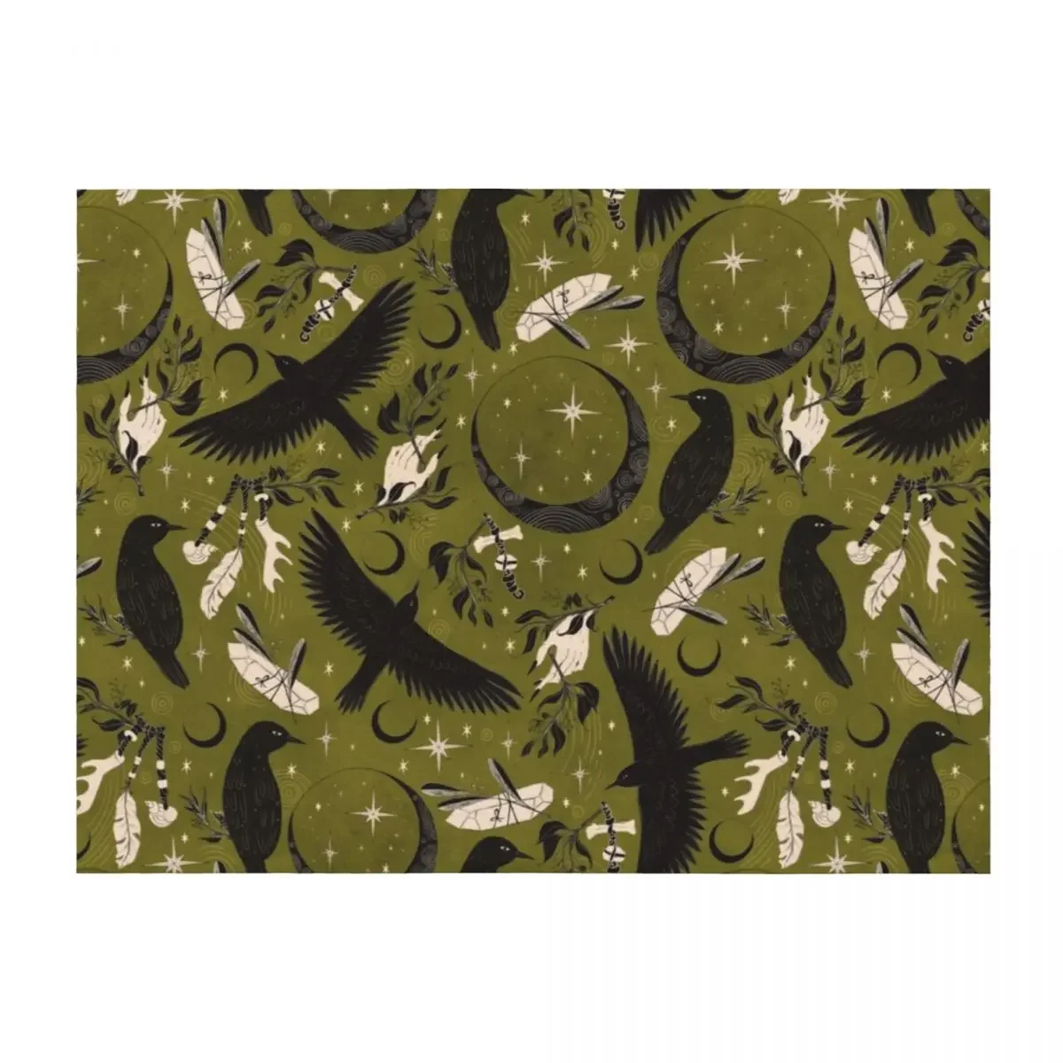 Raven Tarot Green Throw Blanket Luxury Brand Bed Blankets For Baby Blankets Sofas Of Decoration Blankets 
Raven Tarot Green Throw Blanket Luxury Brand Bed Blankets For Baby Blankets Sofas Of Decoration Blankets
