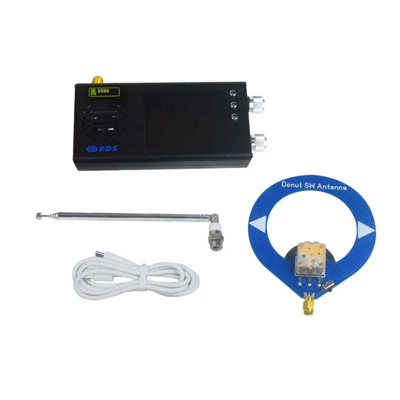 TEF6686 Radio Receiver All Band FM/MW/Shortwave /LW Radio Portable Handheld Radio With Donut Antenna C-N33R
TEF6686 Radio Receiver All Band FM/MW/Shortwave /LW Radio Portable Handheld Radio With Donut Antenna C-N33R