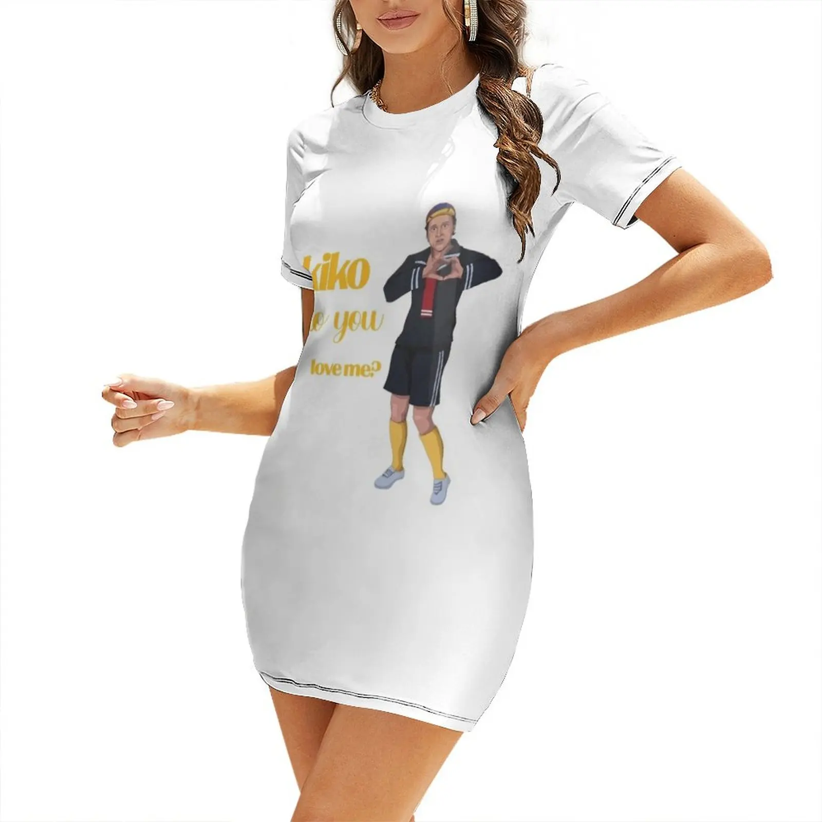 Kiko Do You Love Me Short Sleeved Dress Women's summer dress party dresses woman loose women's dress dresses for woman
Kiko Do You Love Me Short Sleeved Dress Women's summer dress party dresses woman loose women's dress dresses for woman