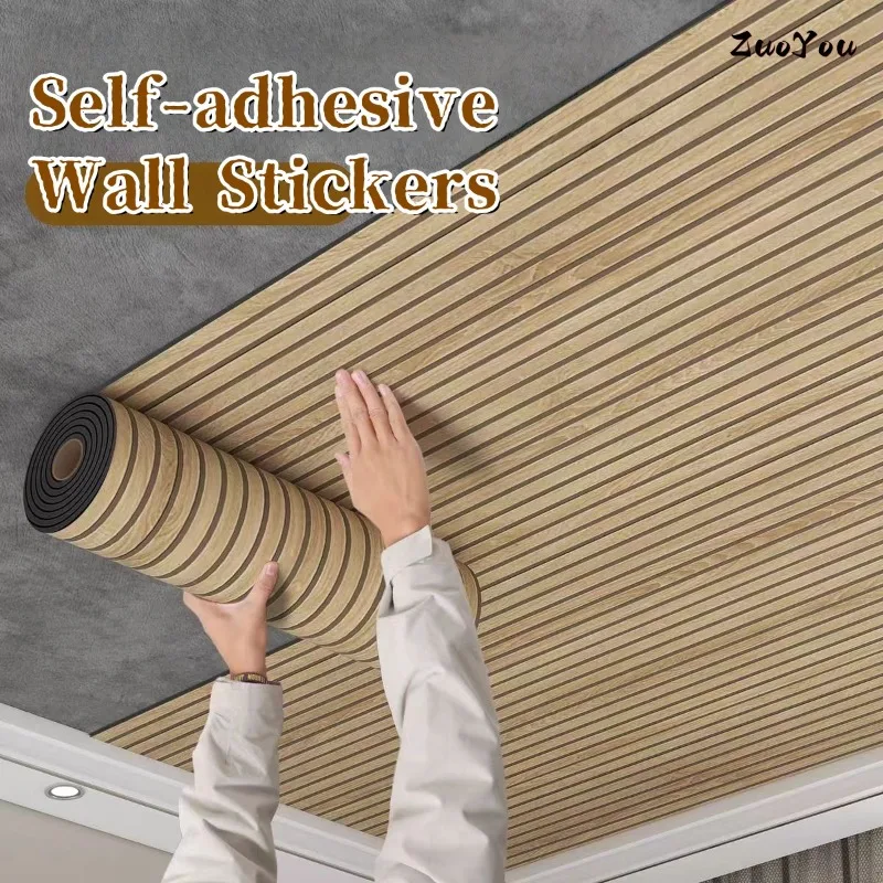 Thick Wood Grain Self-adhesive Wall Sticker Waterproof for Home Decortion Peel and Stick Foam Wallpaper Bedroom Living Room
Thick Wood Grain Self-adhesive Wall Sticker Waterproof for Home Decortion Peel and Stick Foam Wallpaper Bedroom Living Room
