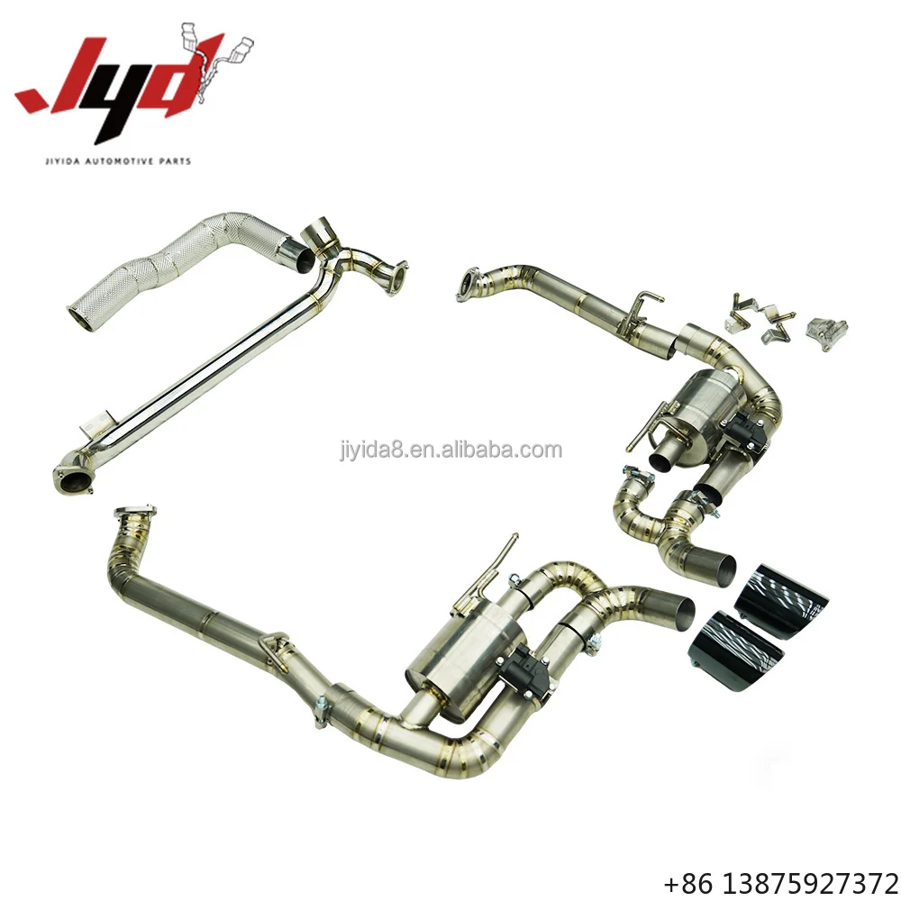 Titanium Alloy Performance Exhaust Catback and Downpipe for 718 S 2.0T 2016-2023
Titanium Alloy Performance Exhaust Catback and Downpipe for 718 S 2.0T 2016-2023