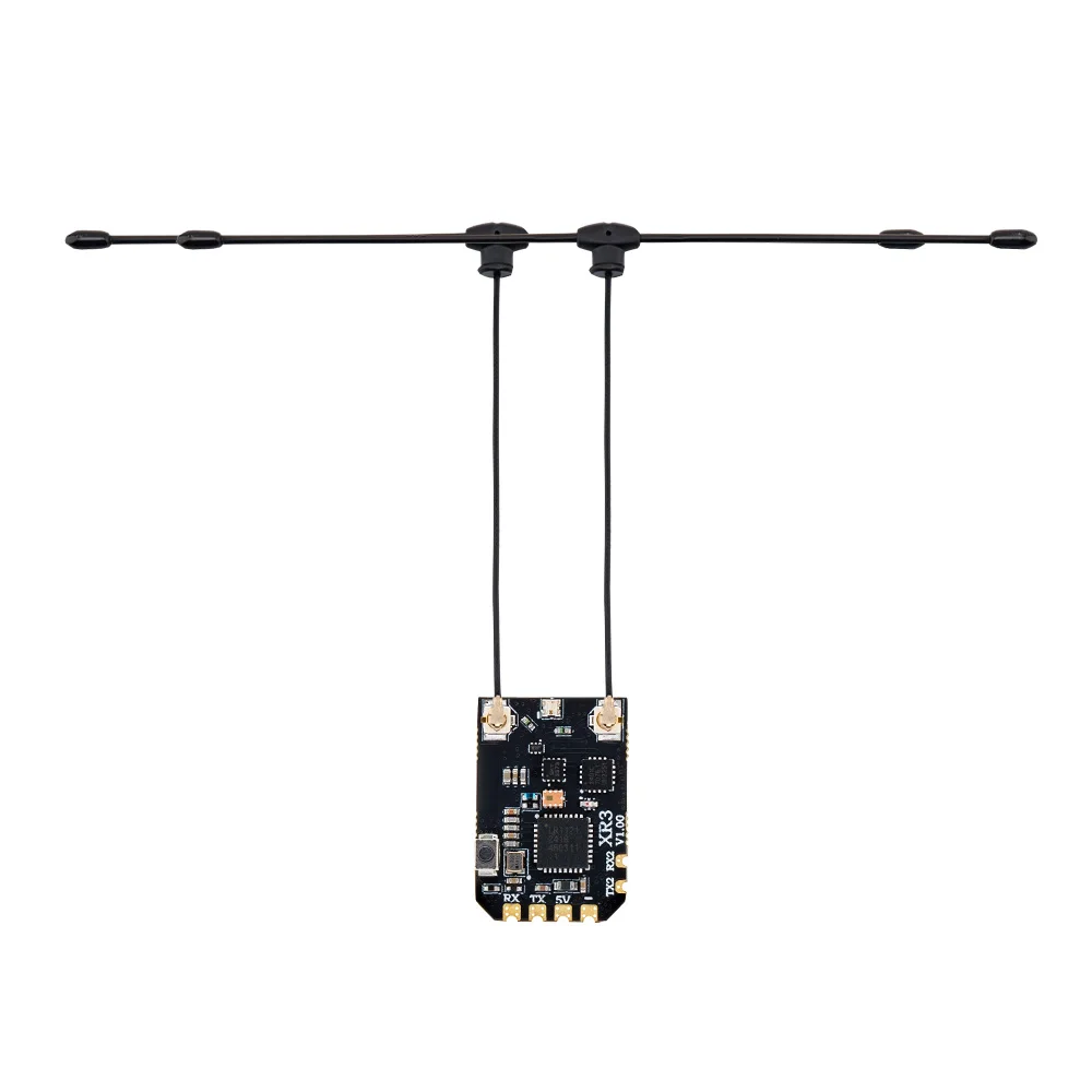 Radiomaster XR3 2.4GHz 900Mhz Dual-band Nano Multi-Frequency ExpressLRS Receiver
Radiomaster XR3 2.4GHz 900Mhz Dual-band Nano Multi-Frequency ExpressLRS Receiver
