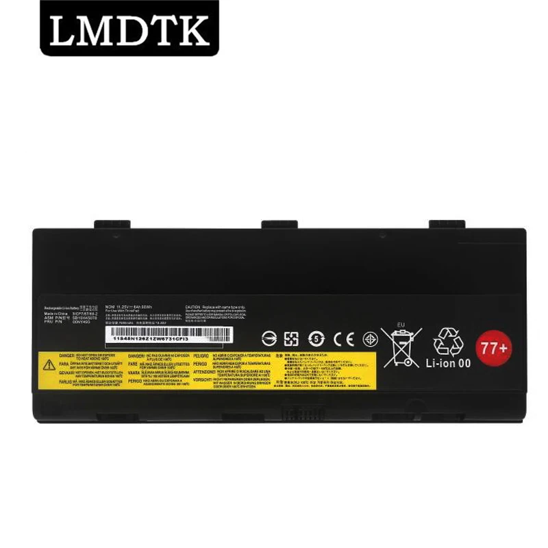 LMDTK New Laptop Battery For Lenovo ThinkPad P50 P51 P52 00NY491 00NY492 00NY493
LMDTK New Laptop Battery For Lenovo ThinkPad P50 P51 P52 00NY491 00NY492 00NY493