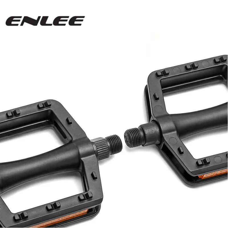 ENLEE Bicycle Pedals Mtb plastic Footrest Flat Mountain Bike Paddle Grip Pedalen Bearings Footboards Cycling Foot Hold
ENLEE Bicycle Pedals Mtb plastic Footrest Flat Mountain Bike Paddle Grip Pedalen Bearings Footboards Cycling Foot Hold