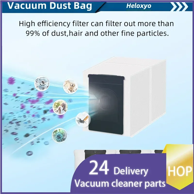 Replacement Dust Bag for Proscenic S3 Ultenic FS1 Robot Vacuum Accessories
Replacement Dust Bag for Proscenic S3 Ultenic FS1 Robot Vacuum Accessories