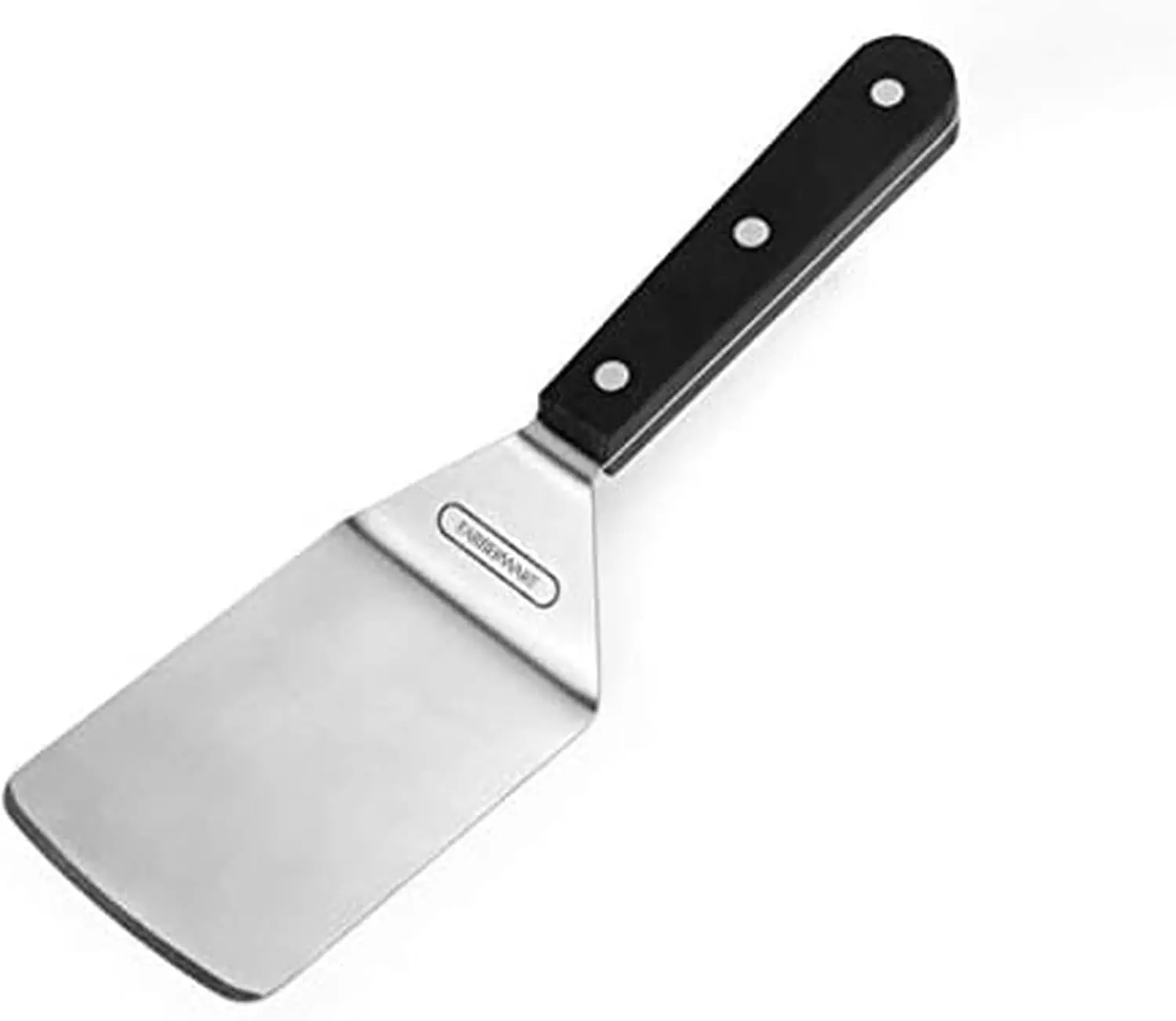 Pro Triple Rivet Wide Turner, 9.5-Inch, Black - Perfect for Flipping & Scraping Stainless Steel Pans
Pro Triple Rivet Wide Turner, 9.5-Inch, Black - Perfect for Flipping & Scraping Stainless Steel Pans