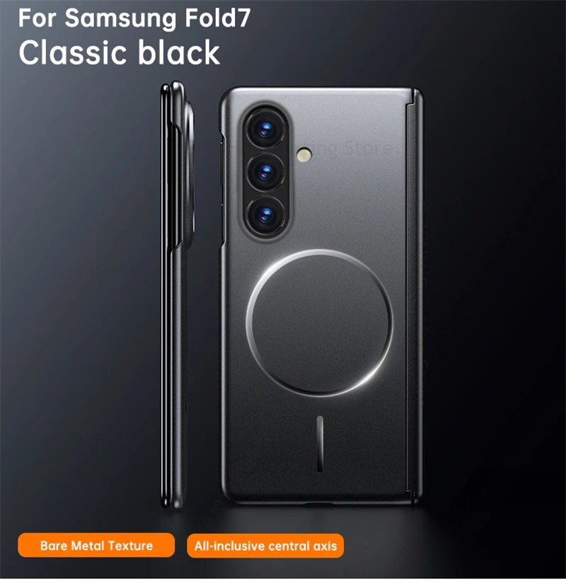 Metallic Paint Magnetic Hinged Case For Samsung Z Fold7 6 5 5G Wireless Charging For Magsafe Cover For Galaxy W25 Z Fold 7 6 5 4
Metallic Paint Magnetic Hinged Case For Samsung Z Fold7 6 5 5G Wireless Charging For Magsafe Cover For Galaxy W25 Z Fold 7 6 5 4