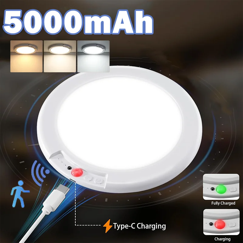 LED Motion Sensor Ceiling Light Magnetic Installation With Remote Control USB Rechargeable For Shower Bedroom Closet Night Lamp
LED Motion Sensor Ceiling Light Magnetic Installation With Remote Control USB Rechargeable For Shower Bedroom Closet Night Lamp