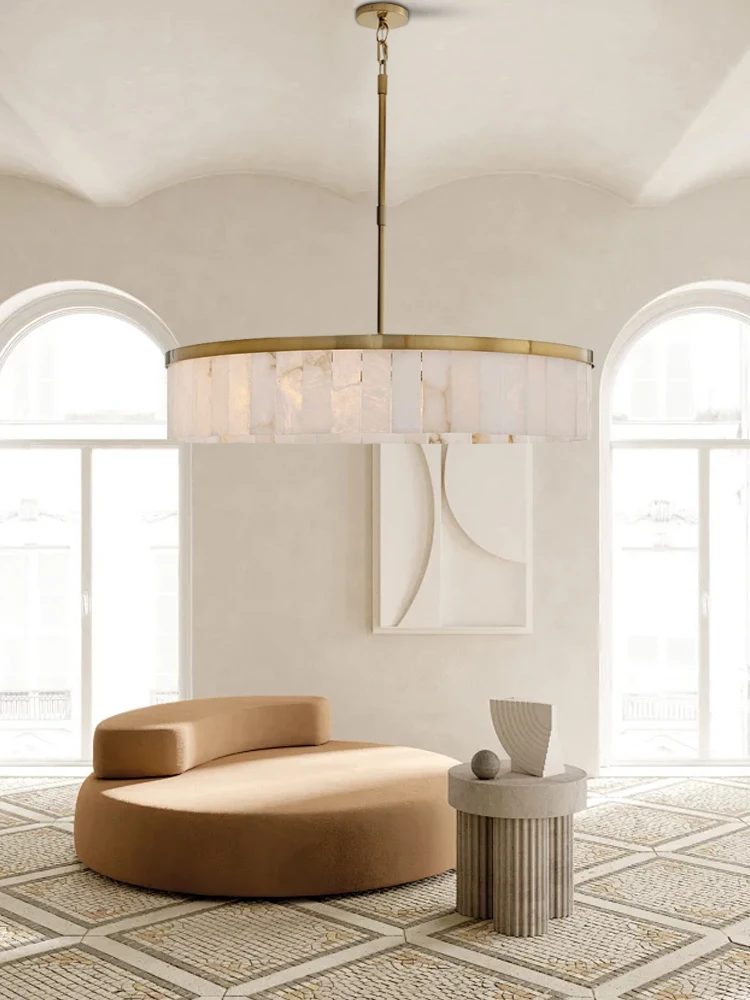 Natural Marble 2025 Ceiling Pendant Light All Brass Luxury Villa Duplex Room Decoration Round Stone Pendant Lamp Gold Black
Natural Marble 2025 Ceiling Pendant Light All Brass Luxury Villa Duplex Room Decoration Round Stone Pendant Lamp Gold Black