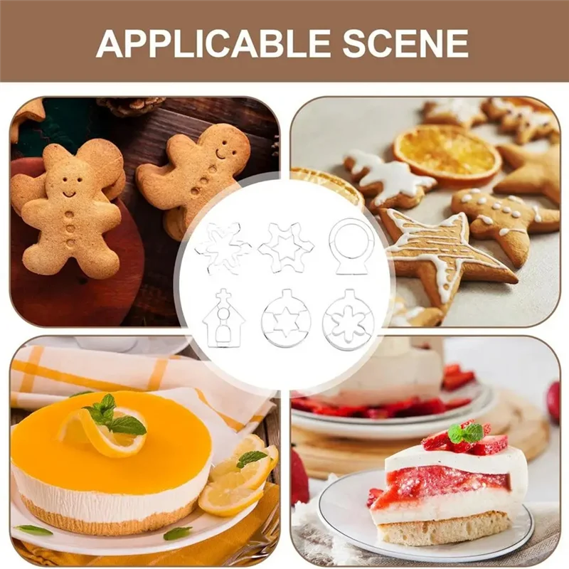 Best-Cookie Cutters Праздничный набор в форме снежинки, 6 предметов, формочки для печенья, тисненые кухонные гаджеты для выпечки для мальчиков и девочек
Best-Cookie Cutters Праздничный набор в форме снежинки, 6 предметов, формочки для печенья, тисненые кухонные гаджеты для выпечки для мальчиков и девочек
