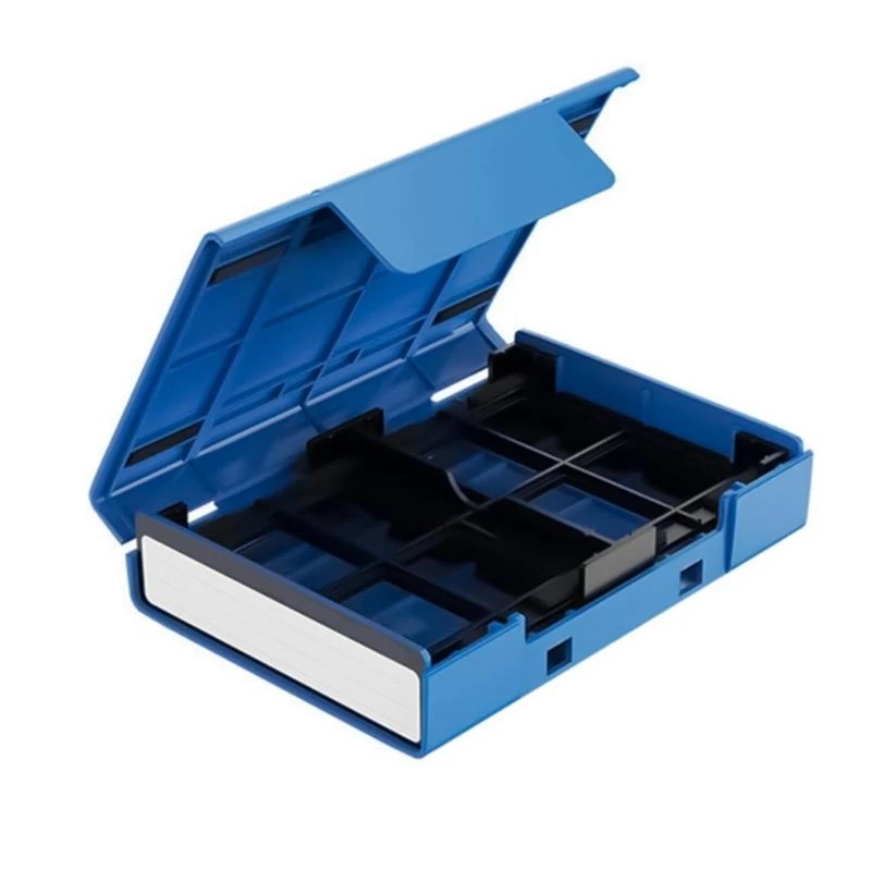 652F Durability ABS Hard Disk Storage Box Fit 4x 2.5Inch or 1x3.5Inch Drives Holder Perfect for Travel and Organization
652F Durability ABS Hard Disk Storage Box Fit 4x 2.5Inch or 1x3.5Inch Drives Holder Perfect for Travel and Organization